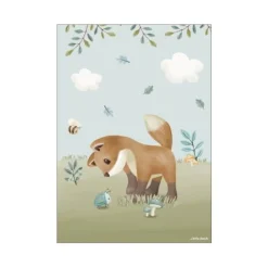 Little Dutch Poster - Size A3 - Forest Friends Clearance