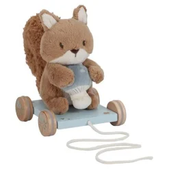 Little Dutch Pull Animal Squirrel - Blue - Forest Friends Sale