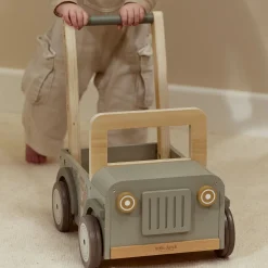 Little Dutch Push cart safari car - Green Sale