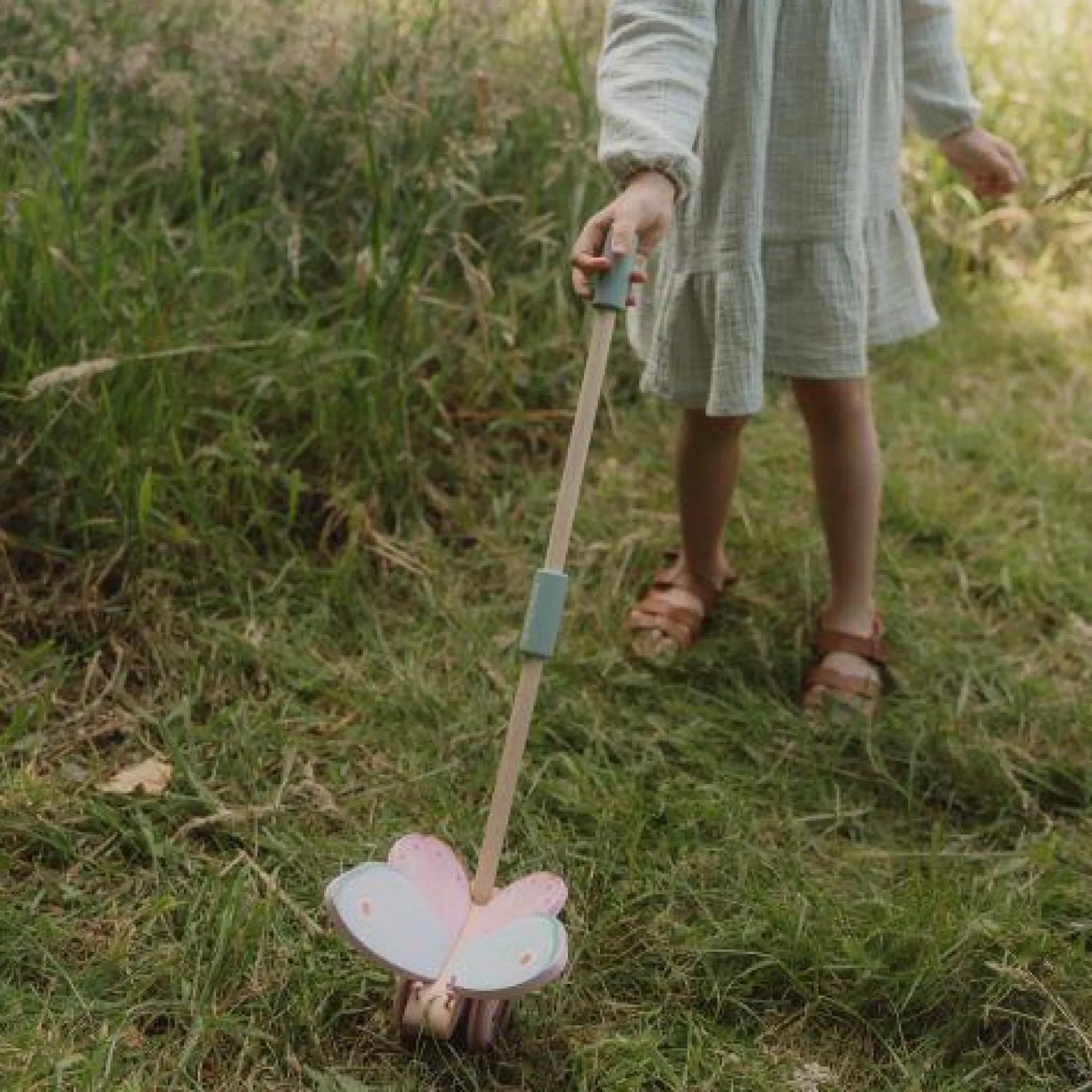 Little Dutch Push rod - Pink - Fairy Garden New