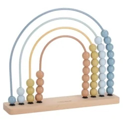 Little Dutch Rainbow abacus - Blue - Forest Friends Clearance