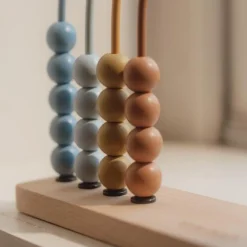 Little Dutch Rainbow abacus - Blue - Forest Friends Clearance
