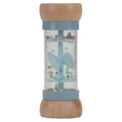 Little Dutch Rain rattle - Blue - Forest Friends Discount