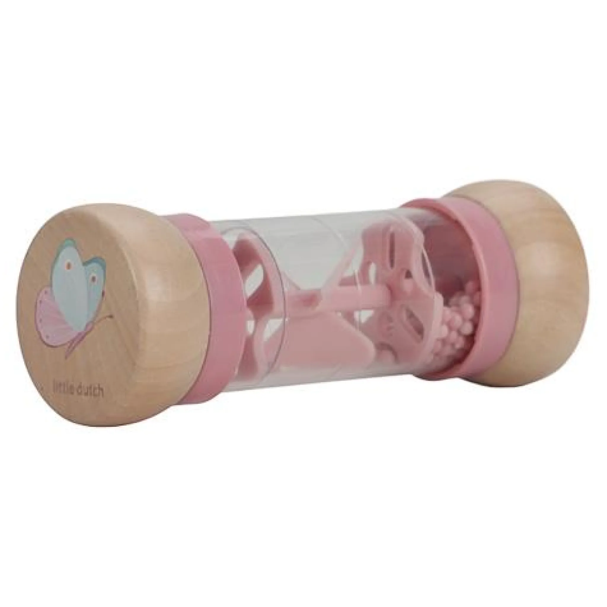 Little Dutch Rain rattle - Pink - Fairy Garden Best