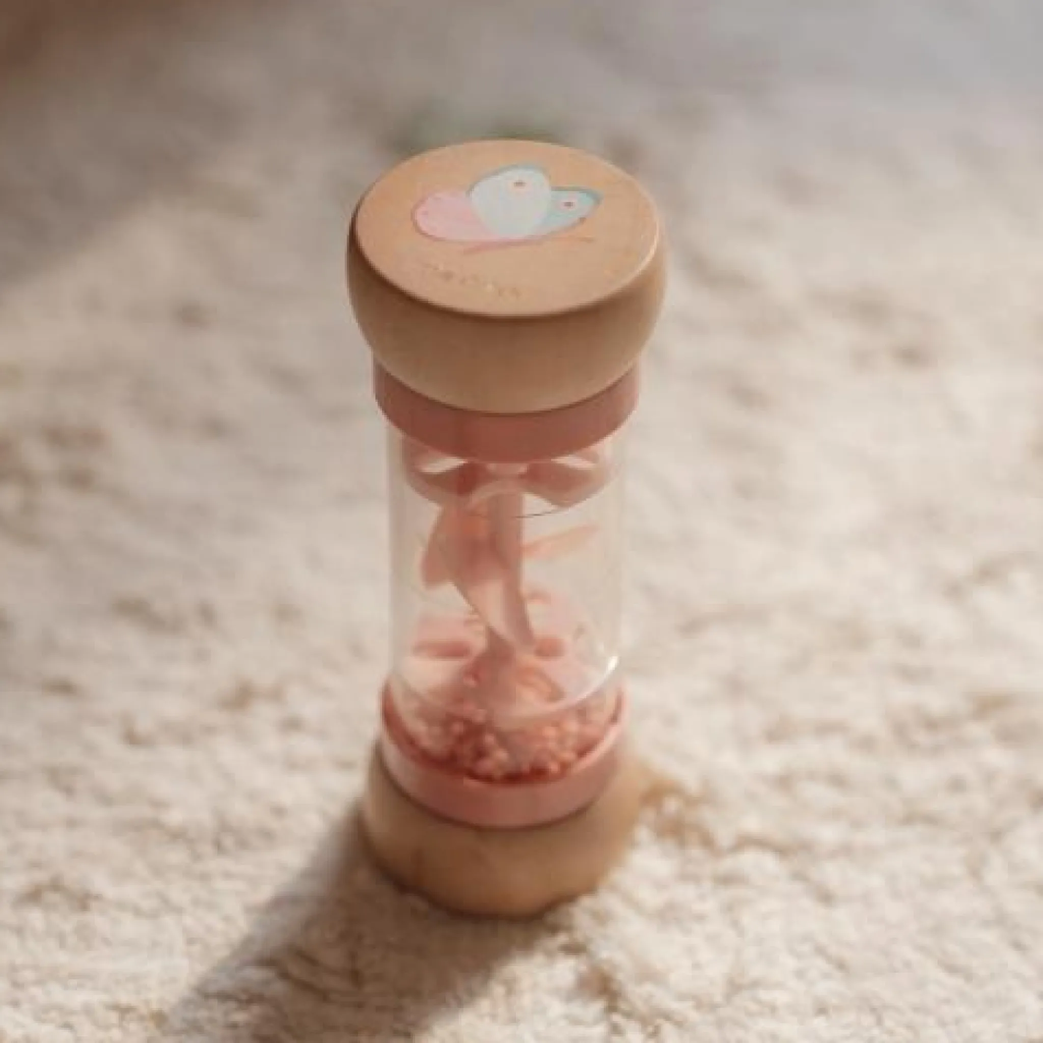 Little Dutch Rain rattle - Pink - Fairy Garden Best