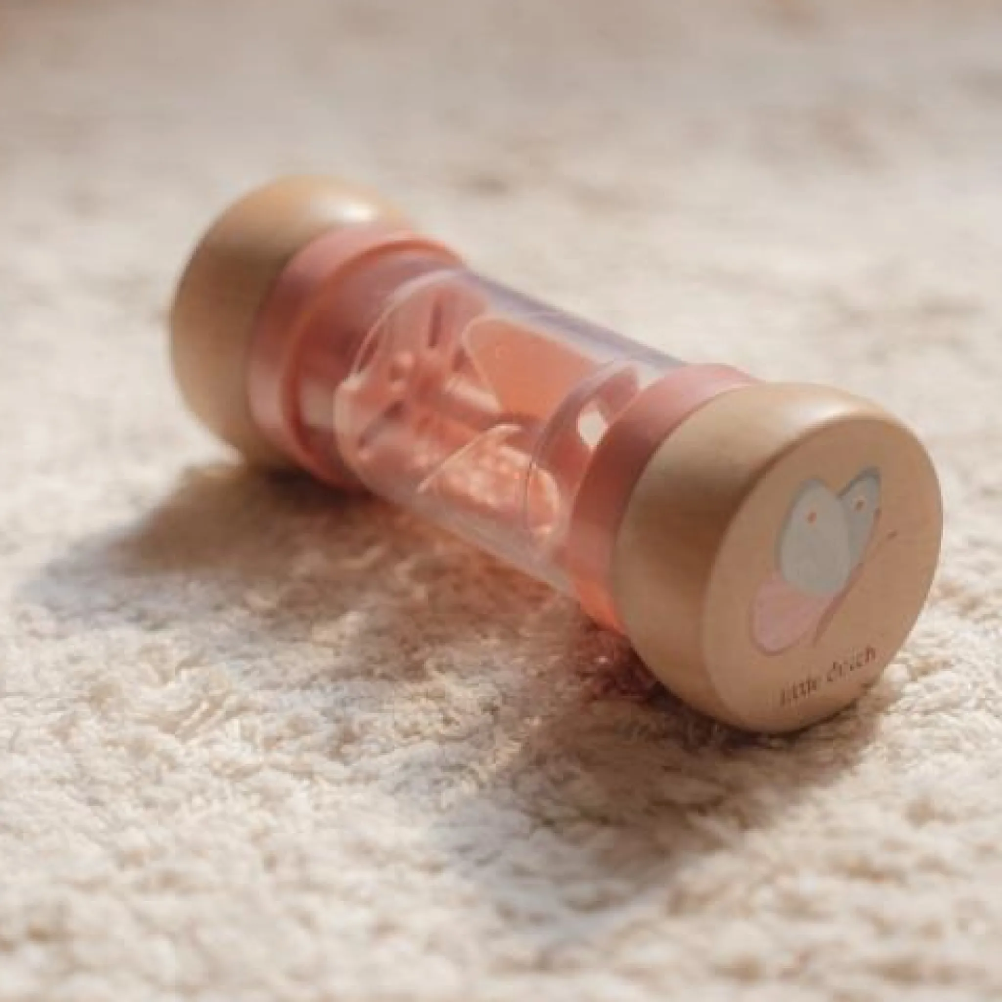 Little Dutch Rain rattle - Pink - Fairy Garden Best