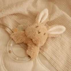 Little Dutch Rattle ring - Beige - Newborn Naturals Clearance