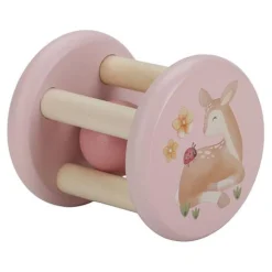 Little Dutch Rattle roller - Pink - Fairy Garden Online