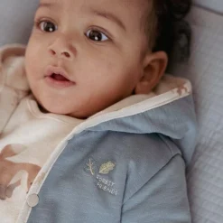 Little Dutch Reversible jacket - Blue - Forest Friends Hot