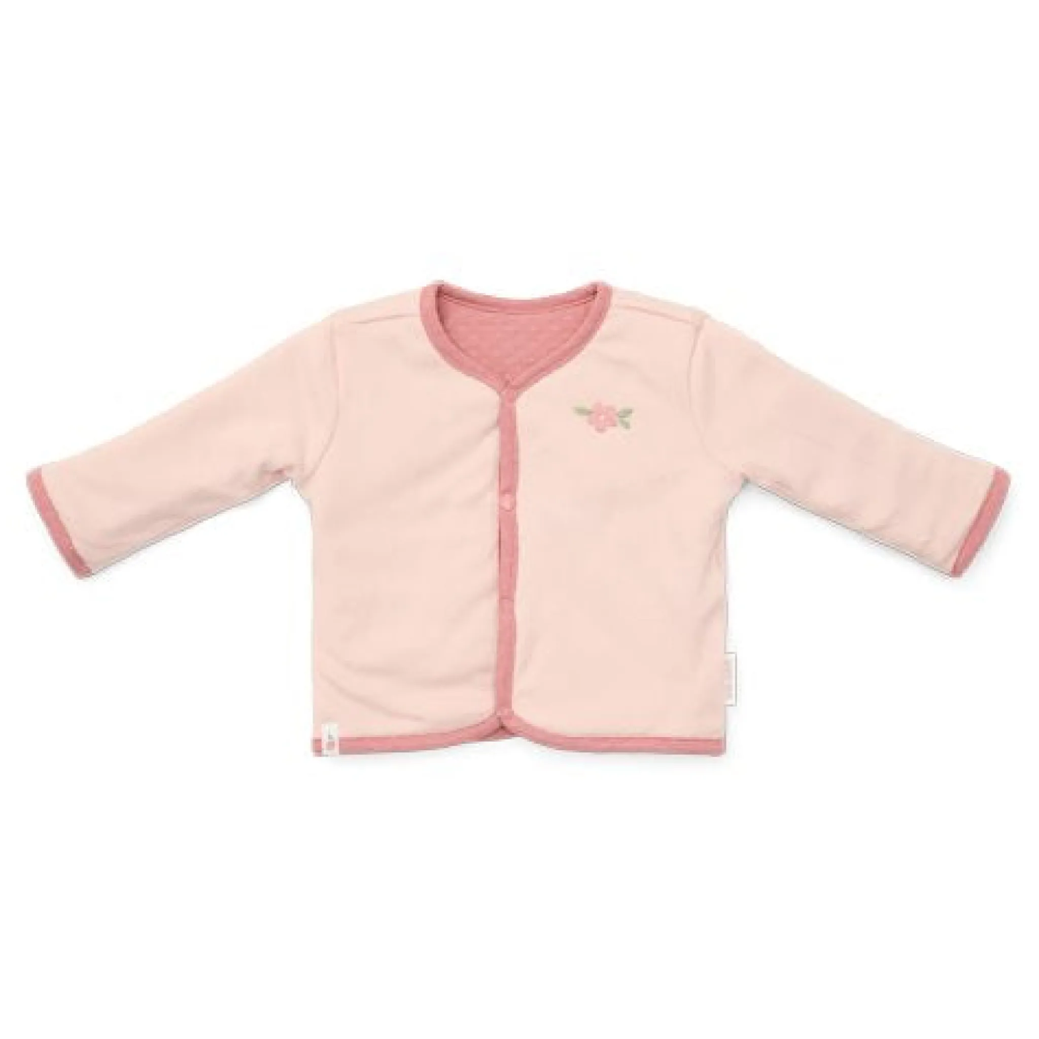 Little Dutch Reversible jacket - Pink - Fairy Garden New