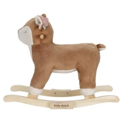 Little Dutch Rocking Deer - Pink - Fairy Garden New