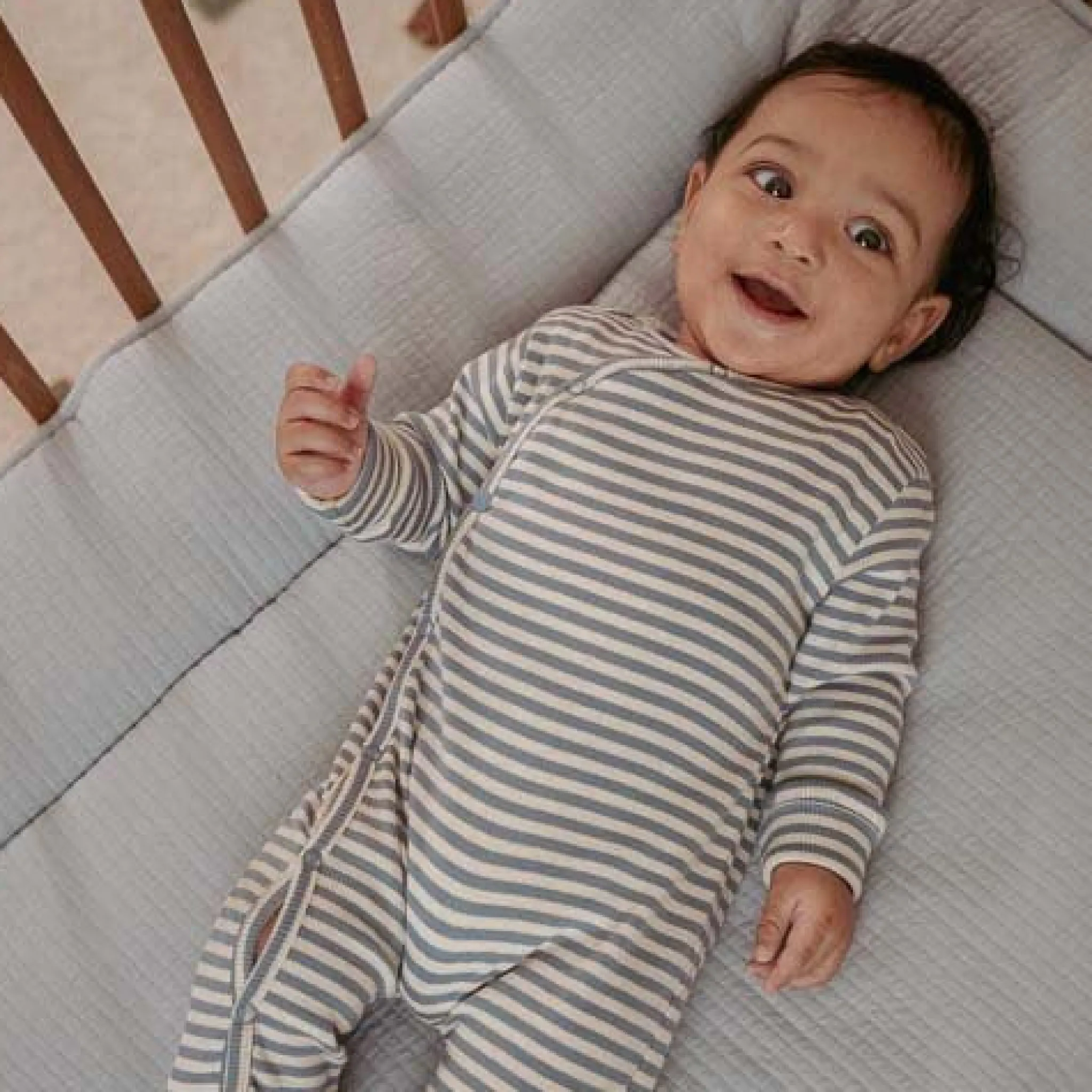 Little Dutch Romper - Blue - Forest Friends - Stripe Online