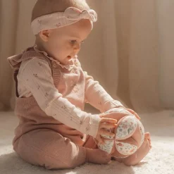 Little Dutch Romper long sleeve - Pink - Fairy Garden - Fairy Flowers Outlet