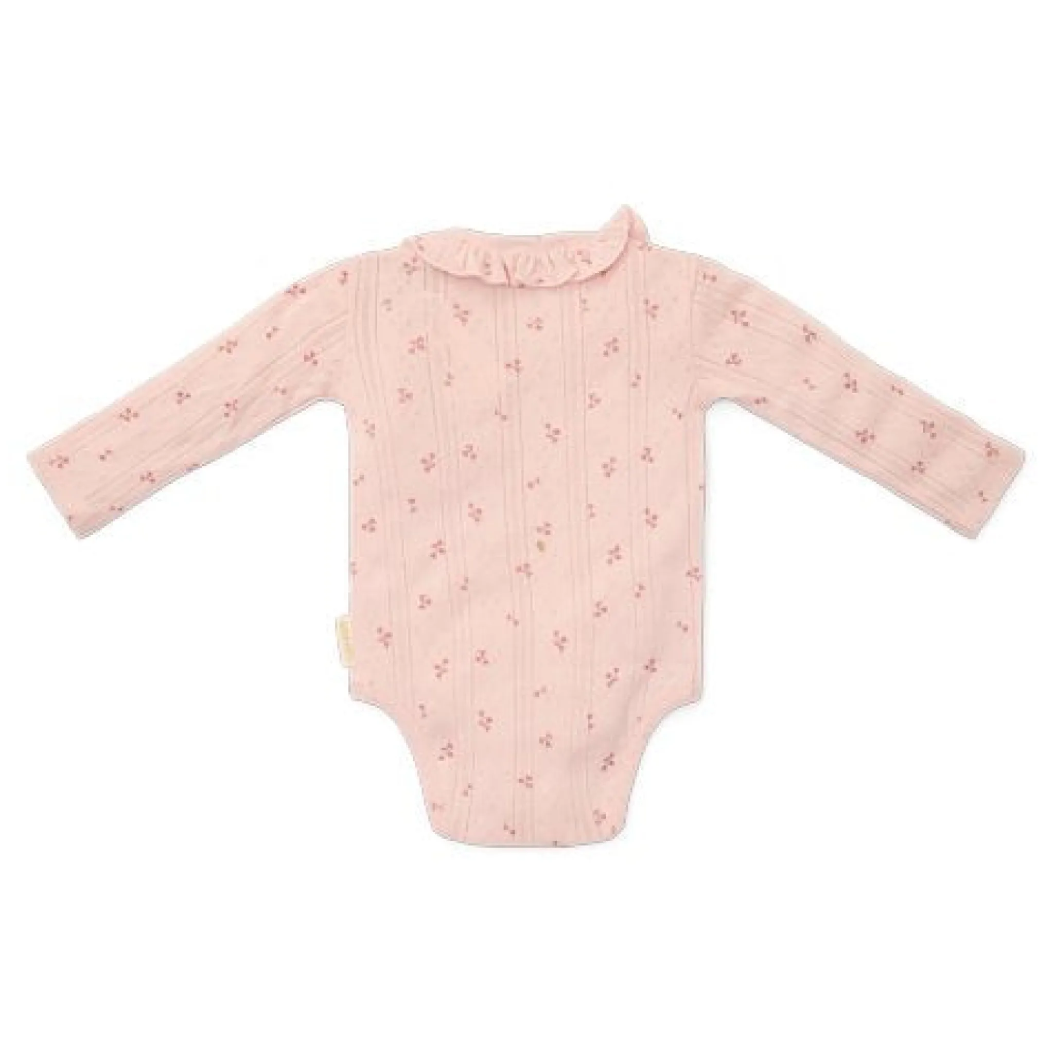 Little Dutch Romper long sleeve - Pink - Fairy Garden - Fairy Flowers Outlet