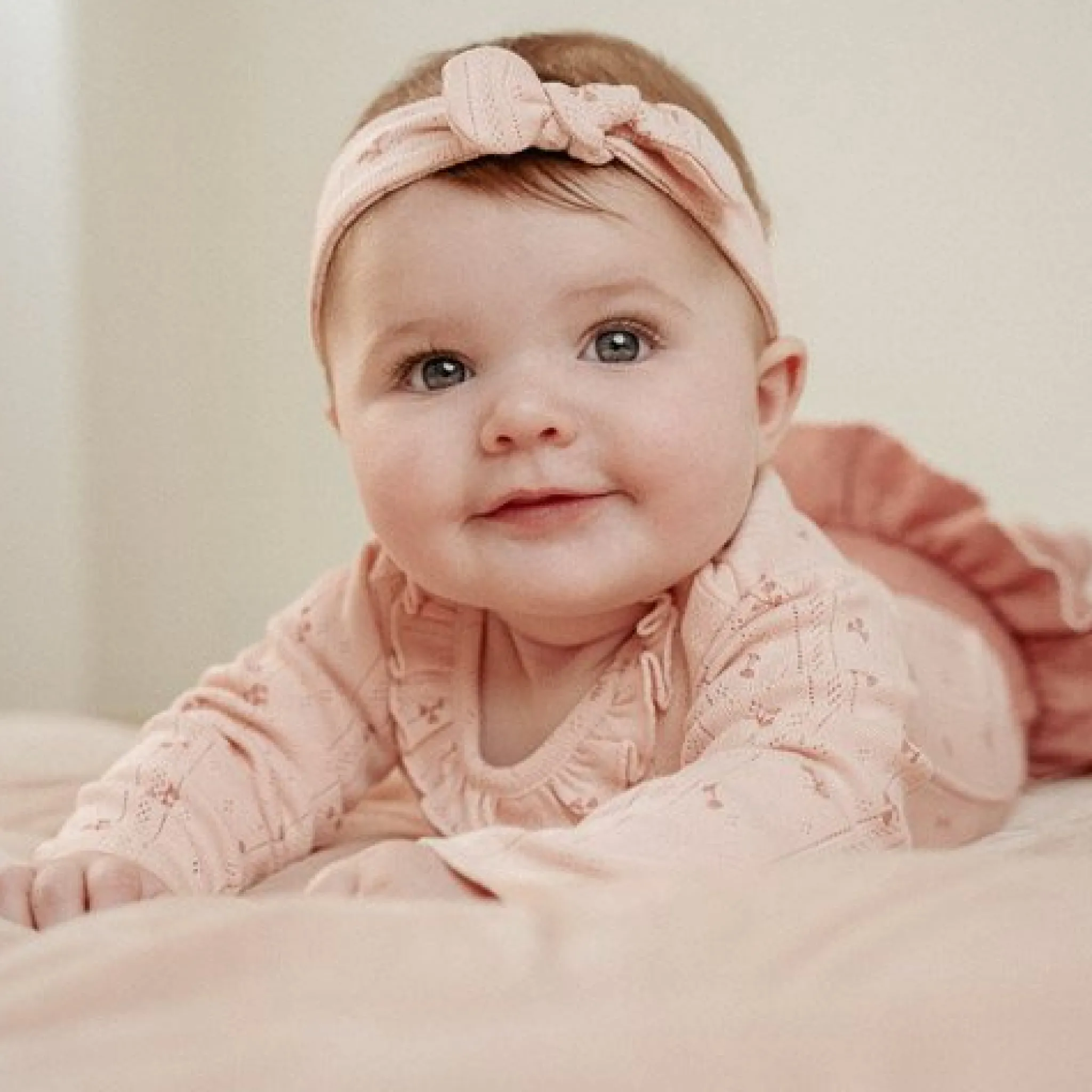 Little Dutch Romper long sleeve - Pink - Fairy Garden - Fairy Flowers Outlet
