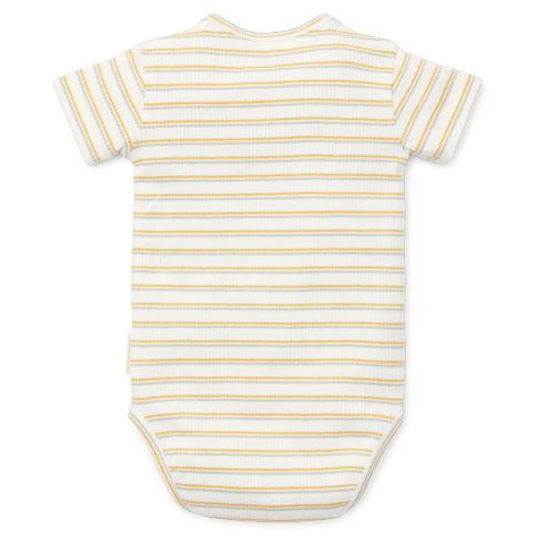 Little Dutch Romper short sleeve - Multicolored - Little Farm - Stripe Outlet
