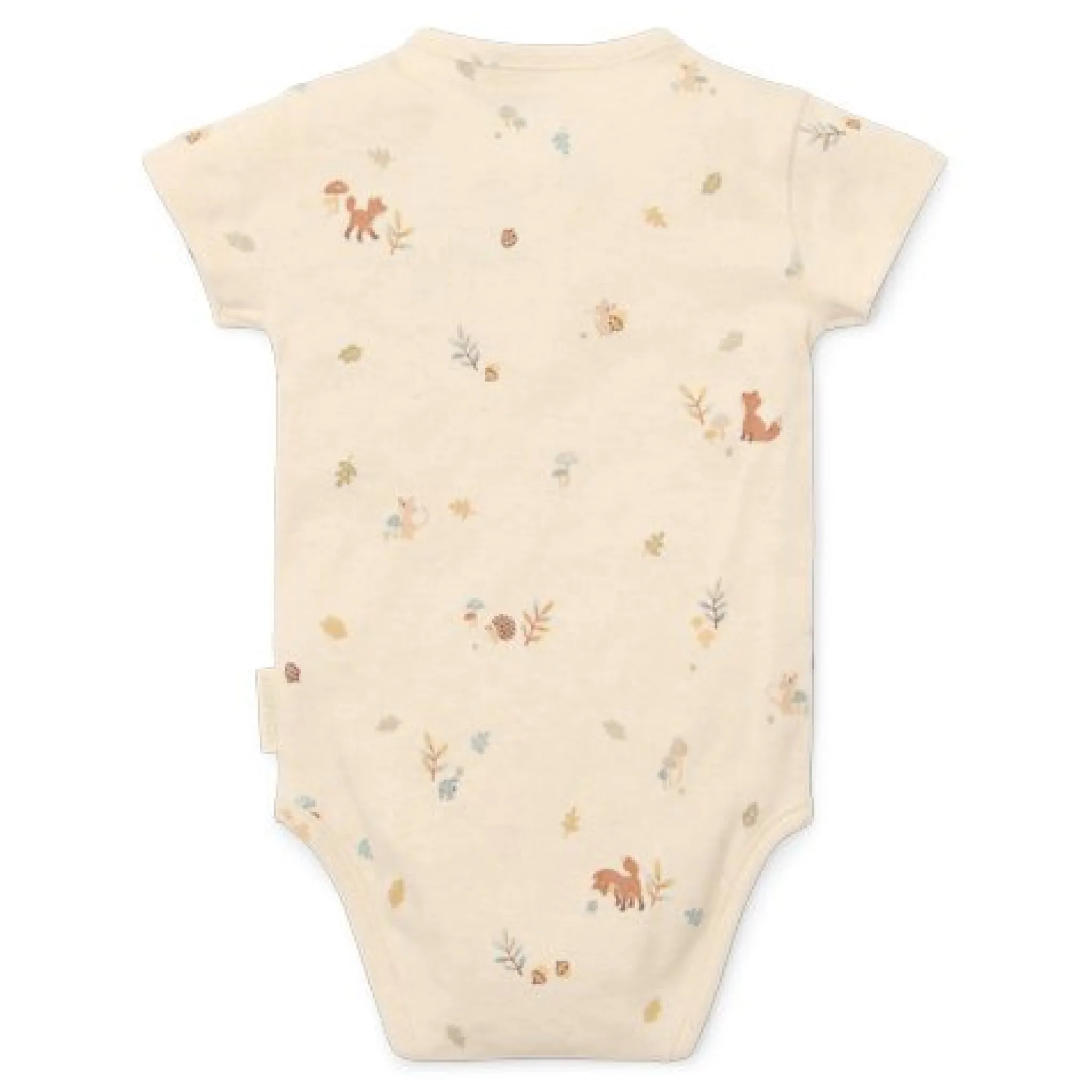 Little Dutch Romper short sleeve - Sand - Forest Friends Best