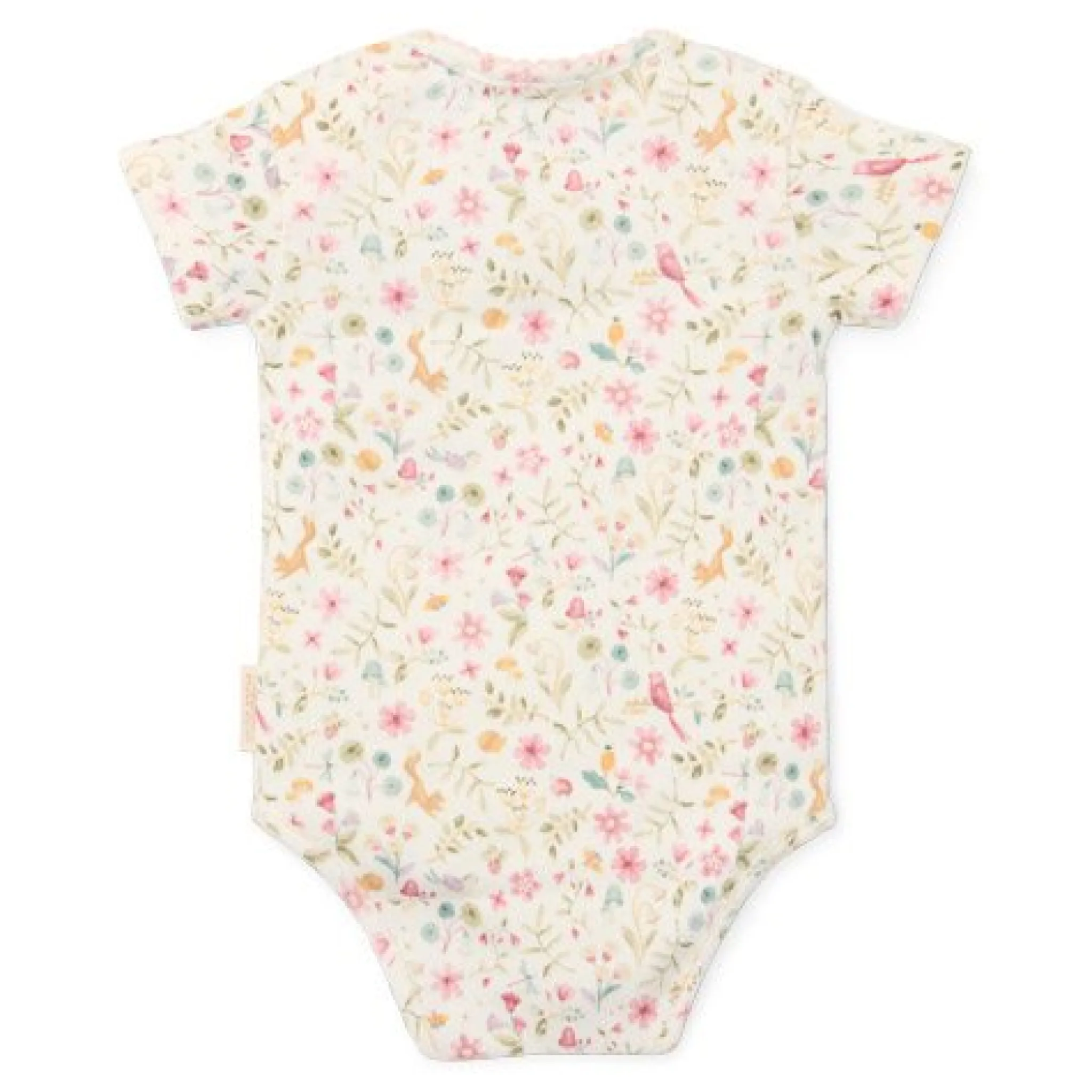Little Dutch Romper short sleeve - White - Fairy Garden Discount