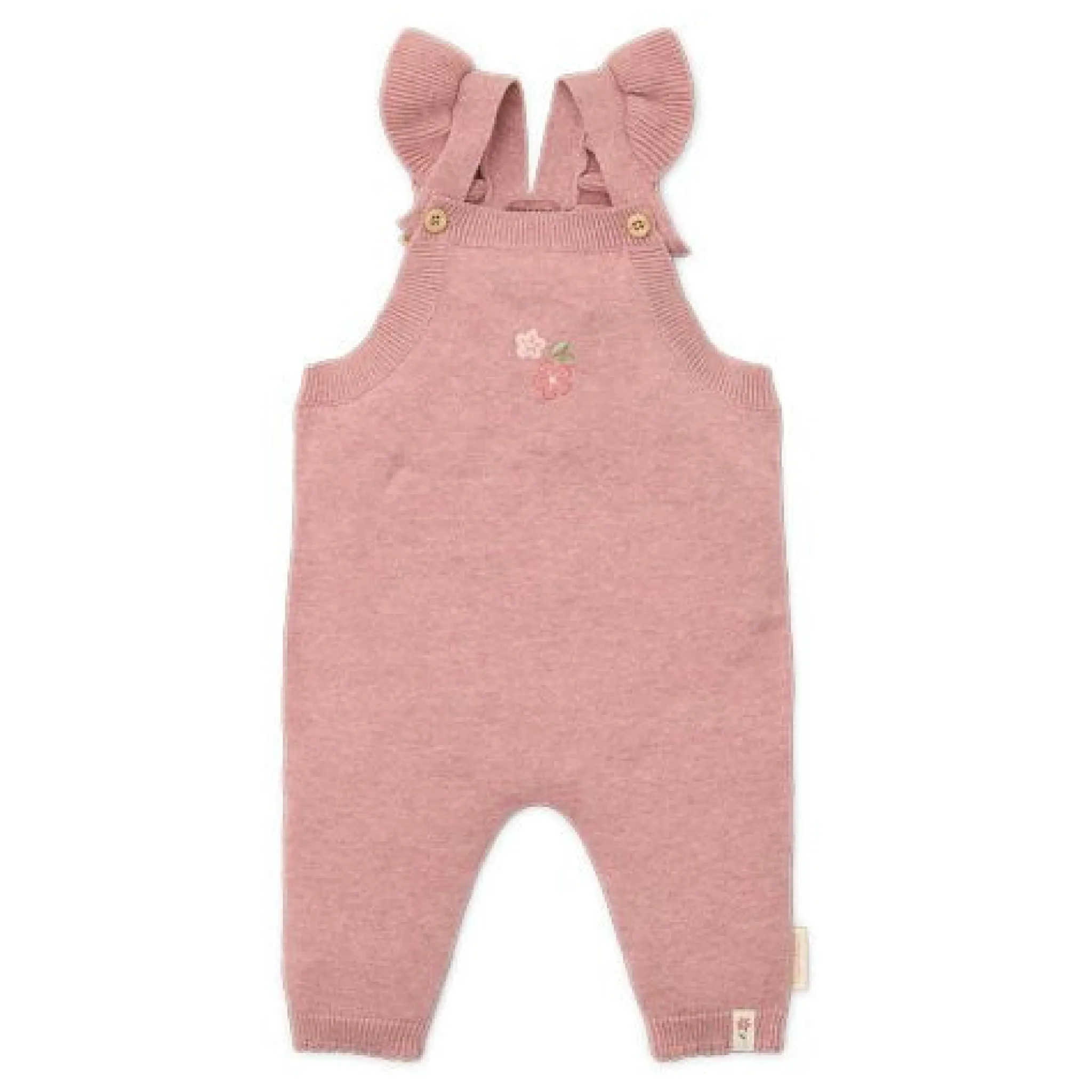 Little Dutch Rompersuit - Sleeveless - Pink - Fairy Garden Clearance