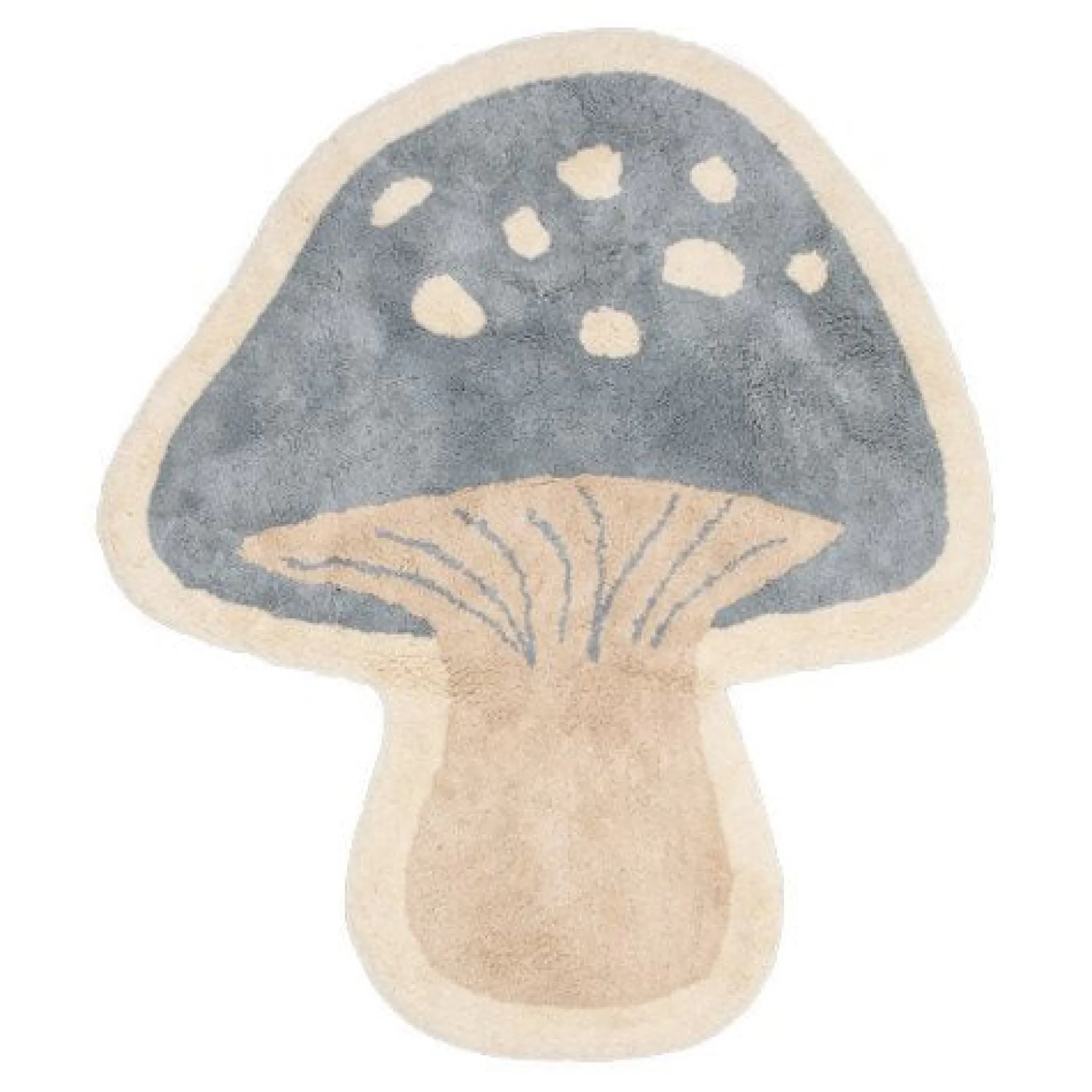 Little Dutch Rug Mushroom - Blue - Forest Friends New