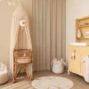 Little Dutch Rug round - White - Newborn Naturals - Little Goose Clearance
