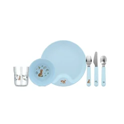 Little Dutch Set Children's Dinnerware Mio 6-Piece - Forest Friends