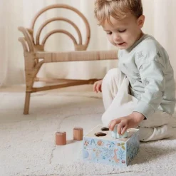 Little Dutch Shape sorter - Blue - Forest Friends Best