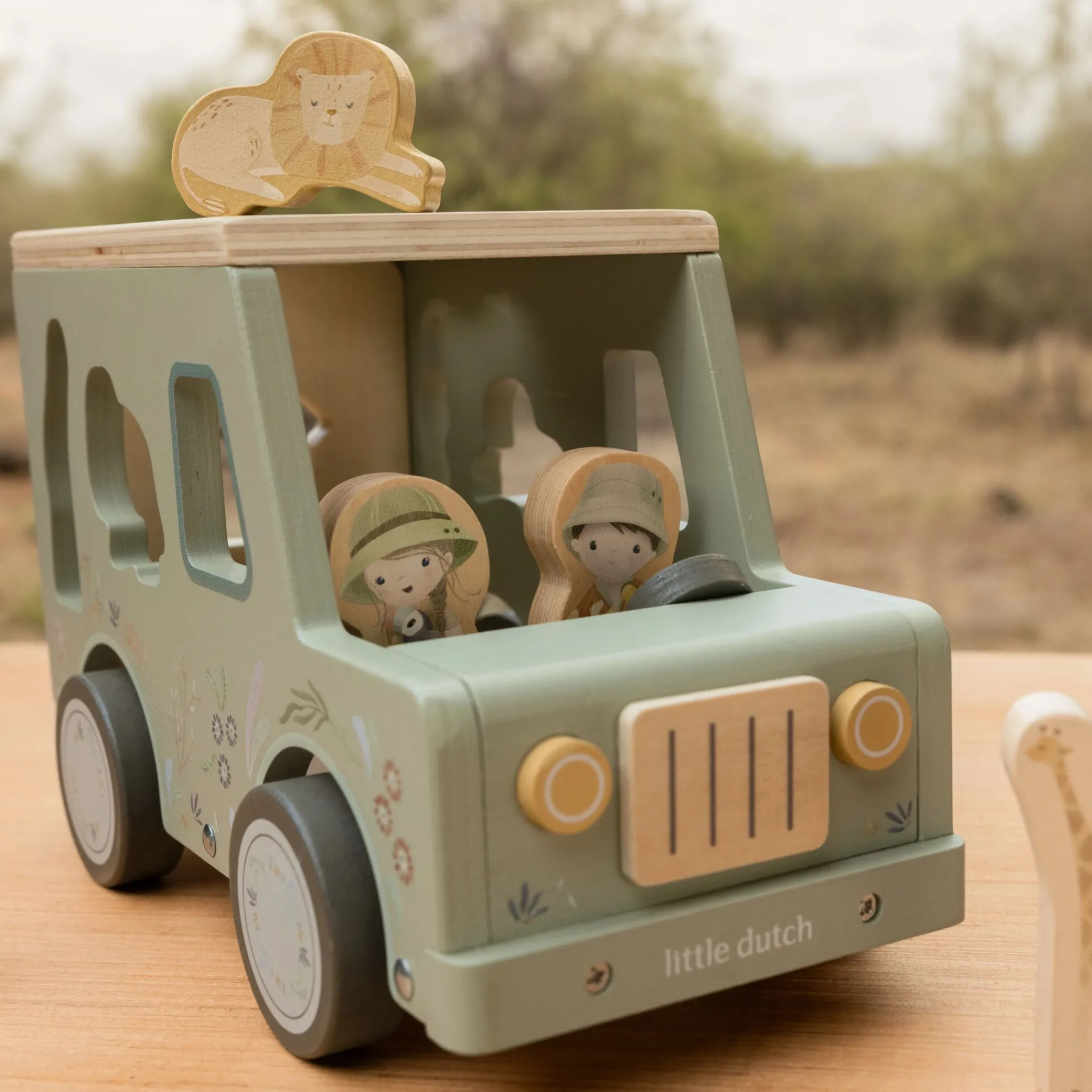Little Dutch Shape sorter - Green Clearance
