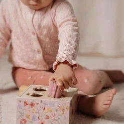 Little Dutch Shape sorter - Pink - Fairy Garden Hot