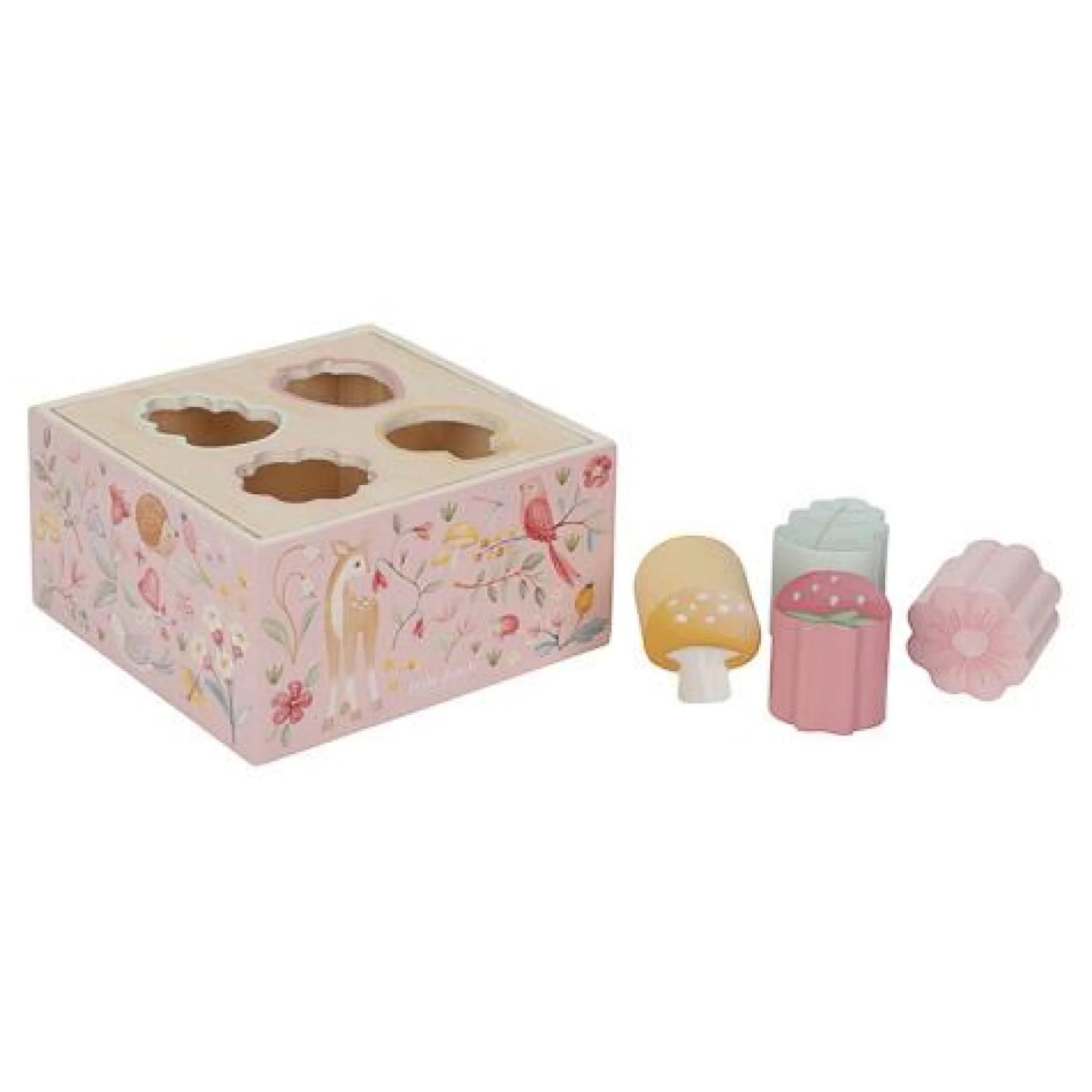 Little Dutch Shape sorter - Pink - Fairy Garden Hot