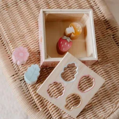 Little Dutch Shape sorter - Pink - Fairy Garden Hot