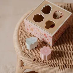 Little Dutch Shape sorter - Pink - Fairy Garden Hot