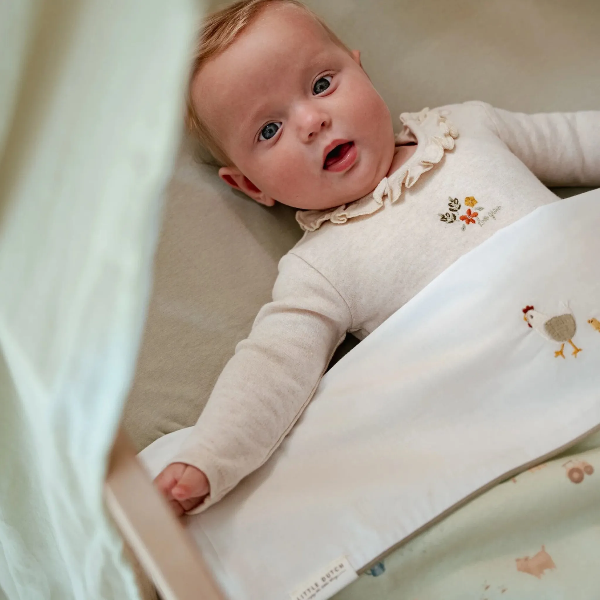 Little Dutch Sheet - White - Little Farm