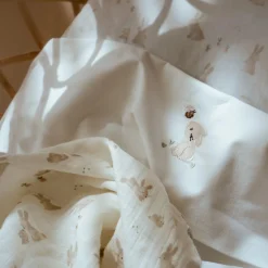 Little Dutch Sheet - White - Newborn Naturals - Baby Bunny Clearance