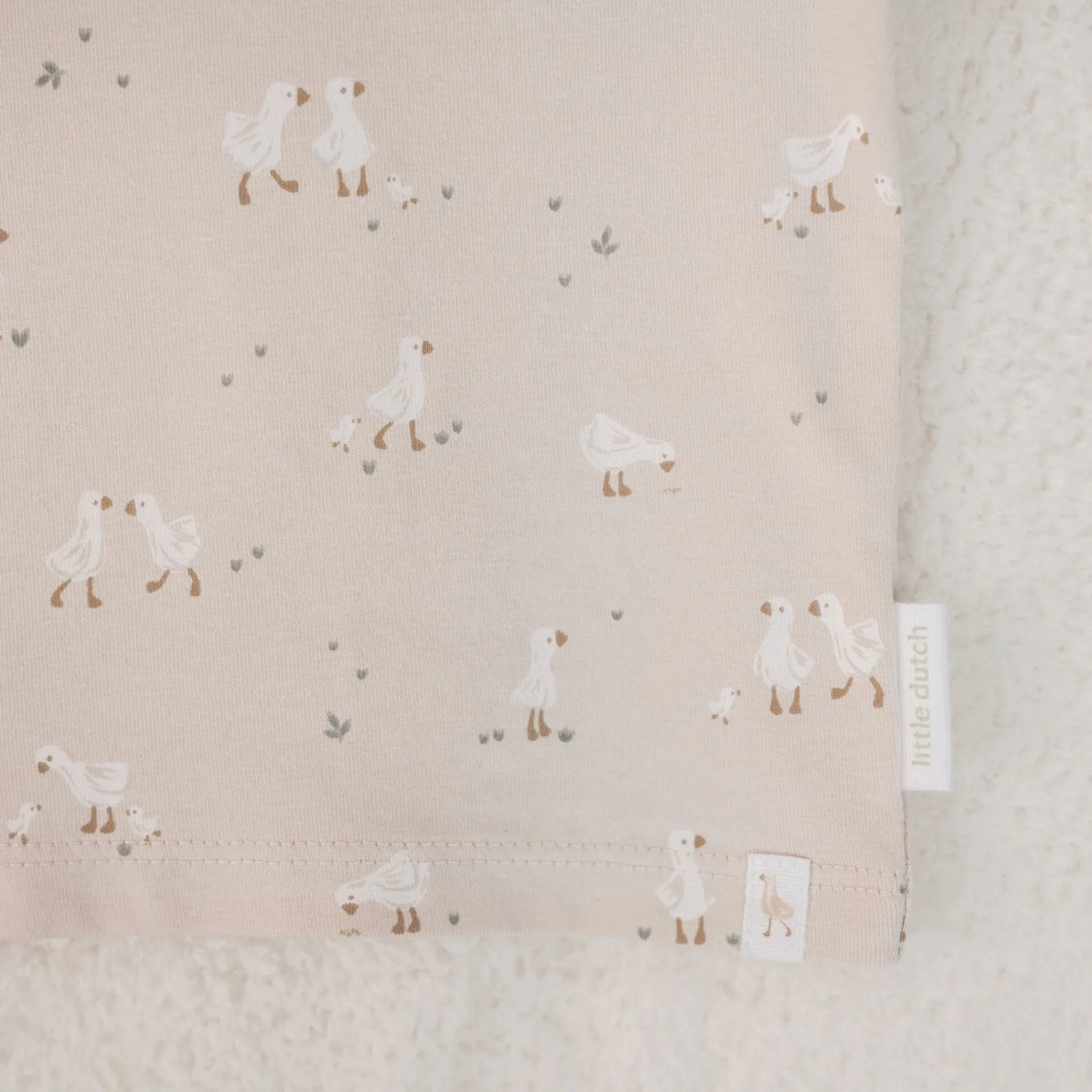 Little Dutch Shirt long sleeve - Beige - Newborn Naturals - Little Goose Discount