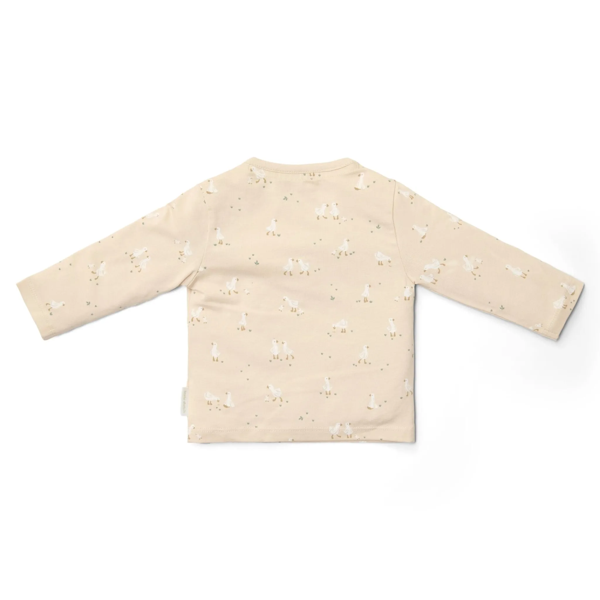Little Dutch Shirt long sleeve - Beige - Newborn Naturals - Little Goose Discount