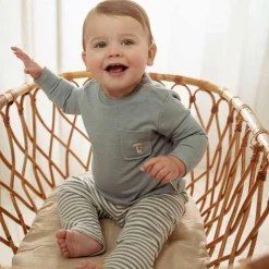 Little Dutch Shirt long sleeve - Blue - Forest Friends Clearance