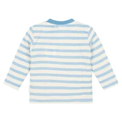 Little Dutch Shirt long sleeve - Blue - Steel Blue Stripe Sale