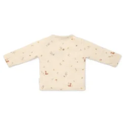Little Dutch Shirt long sleeve - Sand - Forest Friends - All over print Sale