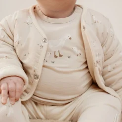 Little Dutch Shirt long sleeve - Sand - Newborn Naturals - Little Goose Hot