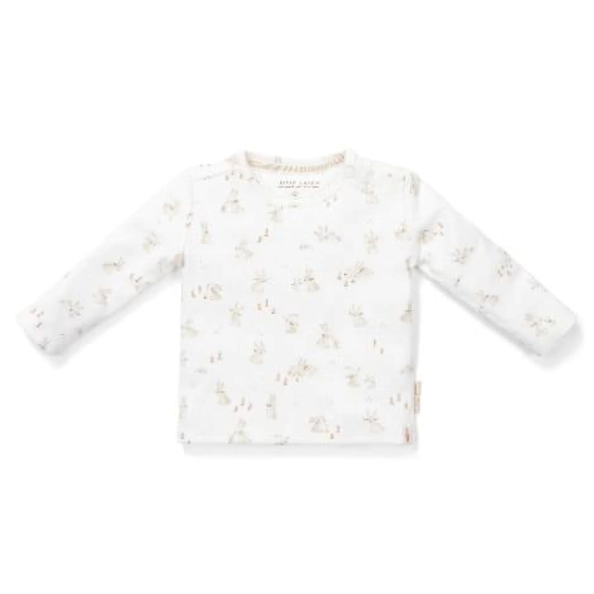 Little Dutch Shirt long sleeve - White - Newborn Naturals - Baby Bunny Discount
