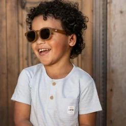 Little Dutch Shirt short sleeve - Blue Discount
