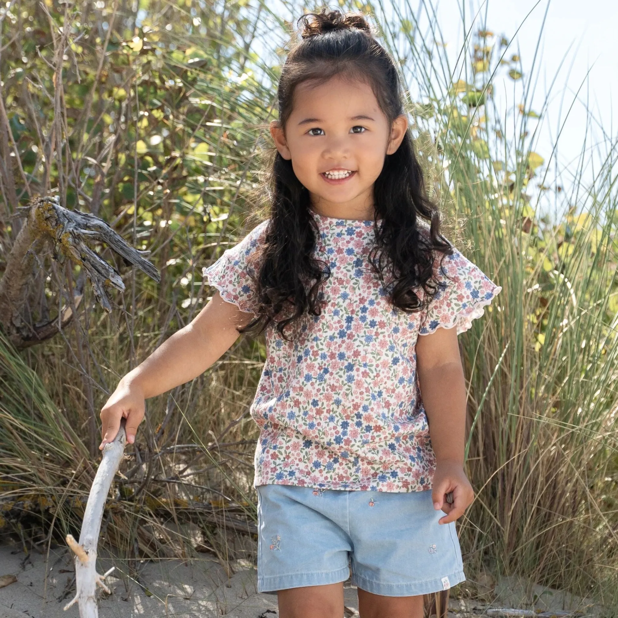 Little Dutch Shirt short sleeve - Meadow Flowers Outlet