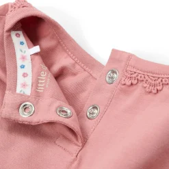 Little Dutch Shirt short sleeve - Ruffles - Pink Online