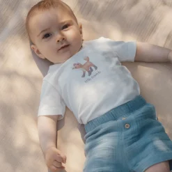 Little Dutch Shirt short sleeve - White - Fox Sale
