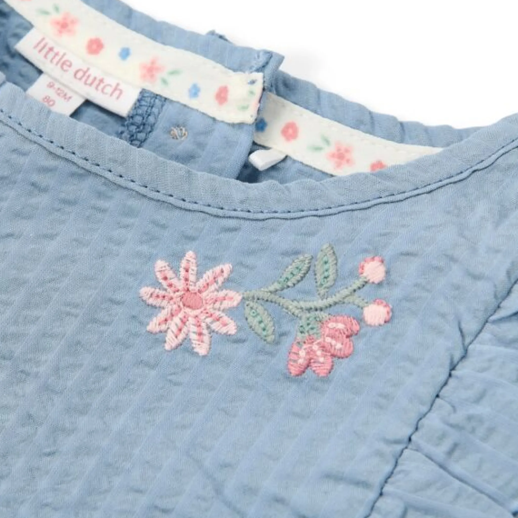 Little Dutch Shirt sleeveless - Blue Sale