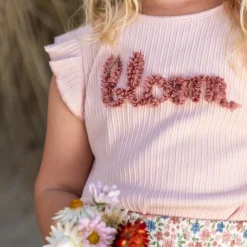 Little Dutch Shirt sleeveless - Pink Discount