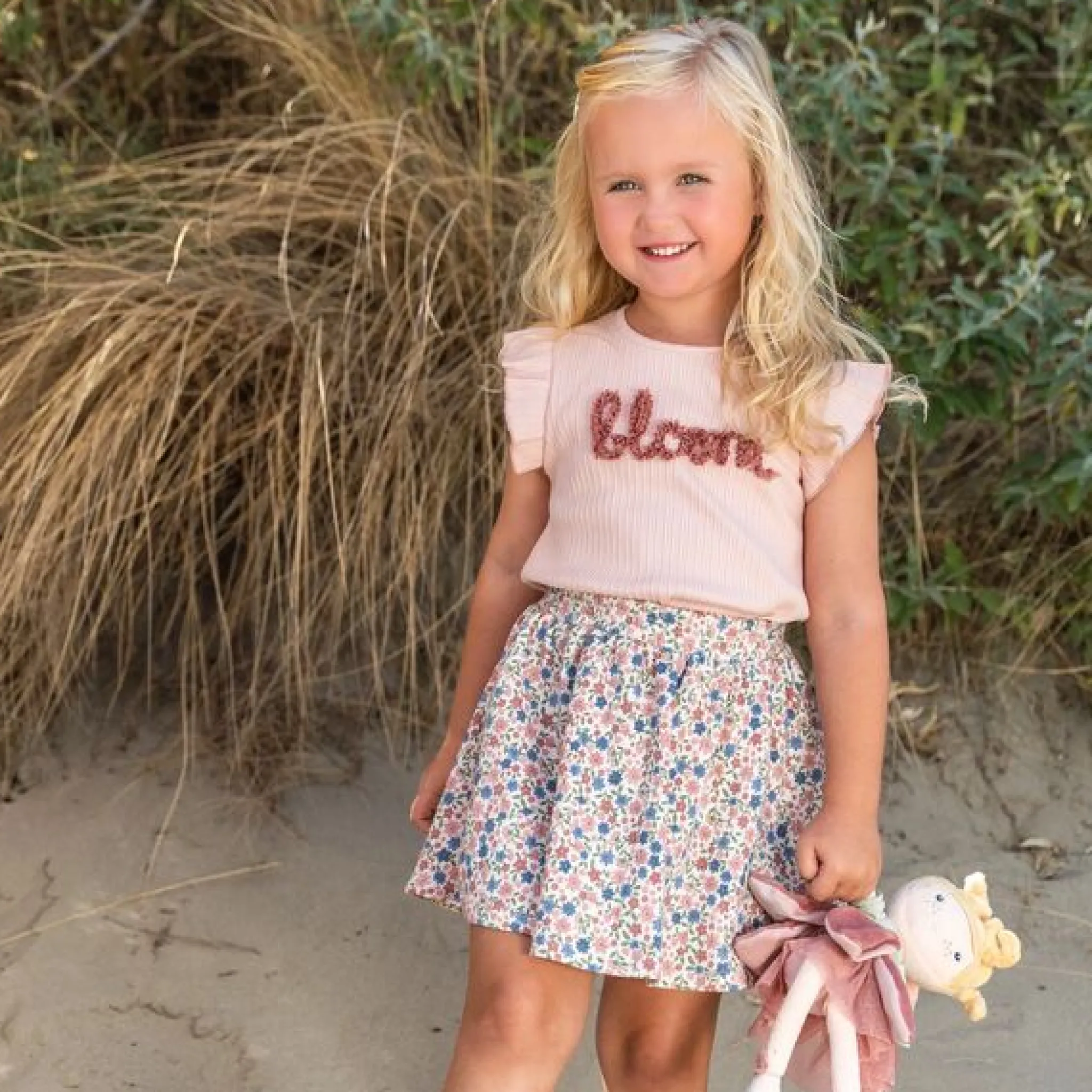 Little Dutch Shirt sleeveless - Pink Discount