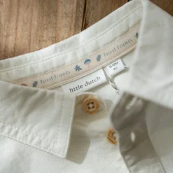 Little Dutch Shirt - White - Forest Friends Discount