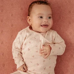 Little Dutch Shirt wrap long sleeve - Pink - Fairy Garden - Fairy Flowers Outlet
